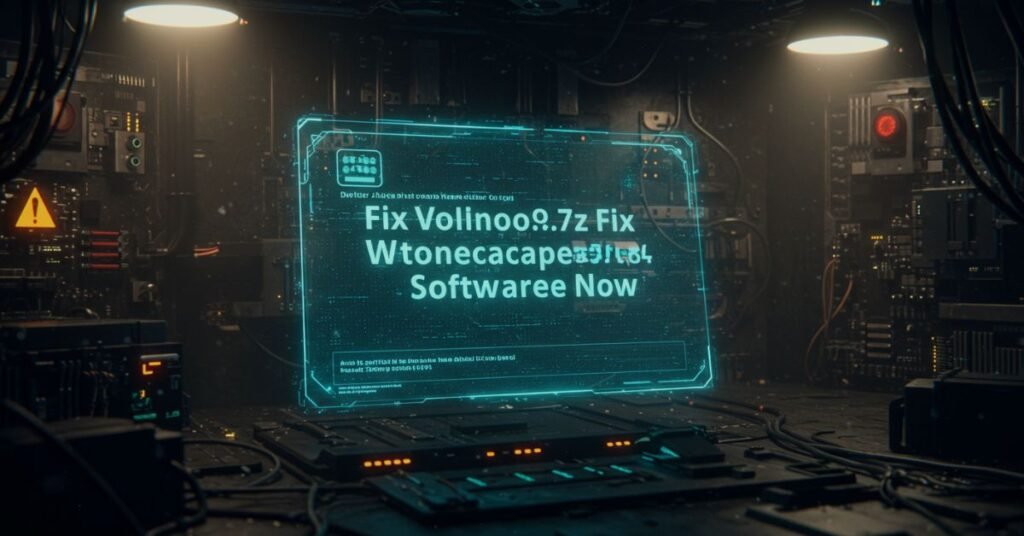 About Vollnou8.7z Fix About Wtonecap3.0.34 Software Now: The Ultimate Troubleshooting Guide