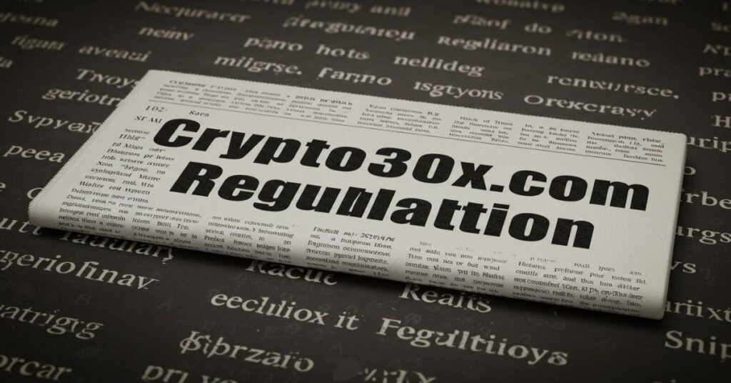 Understanding Crypto30x.com Regulation: What Investors Need to Know